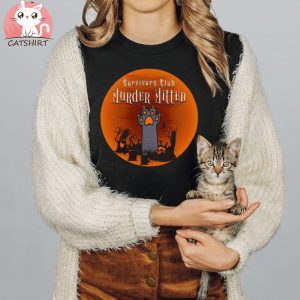 Survivors Club Murder Mitten cat t shirt