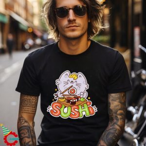 Sushi Cat Yum T Shirt