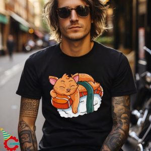 Sushi The Cat Sleep T Shirt