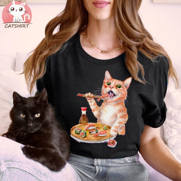 Sushi The Cats Tee Shirt