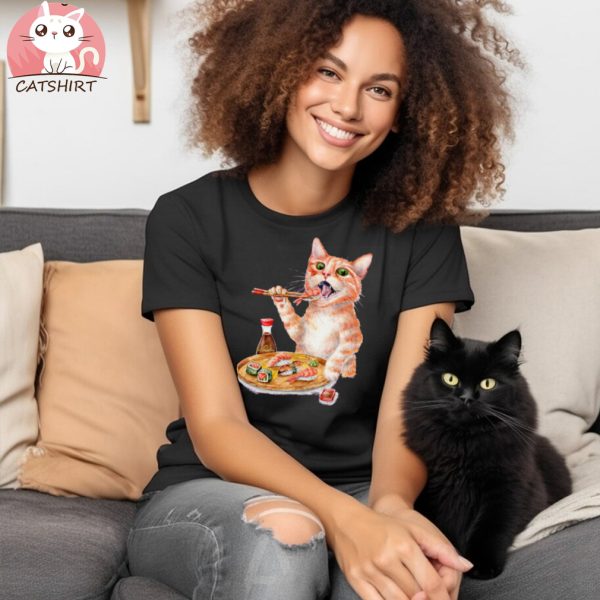 Sushi The Cats Tee Shirt