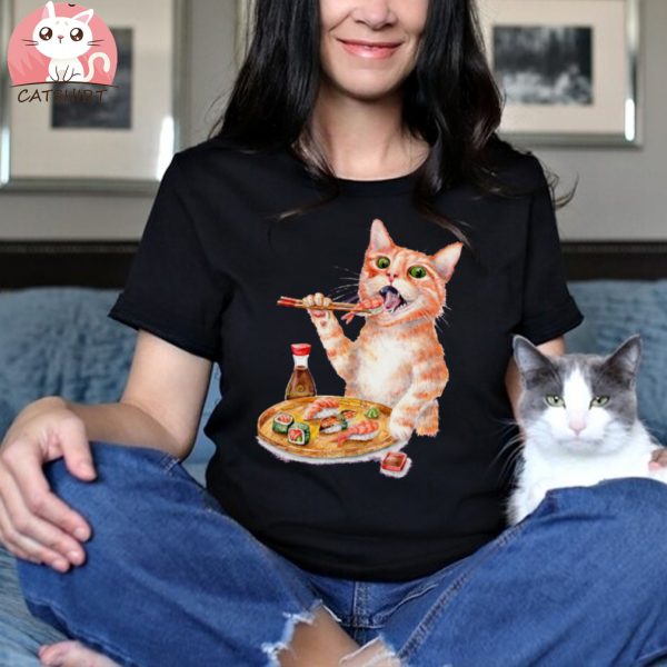 Sushi The Cats Tee Shirt