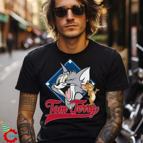 TOM AND JERRY CARTOON OFFICIAL MERCHANDISE T SHIRT