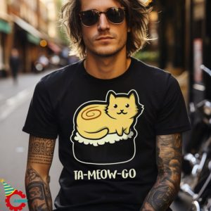 Ta Meow Go Japanese Anime Kawaii Sushi Cat Shirt