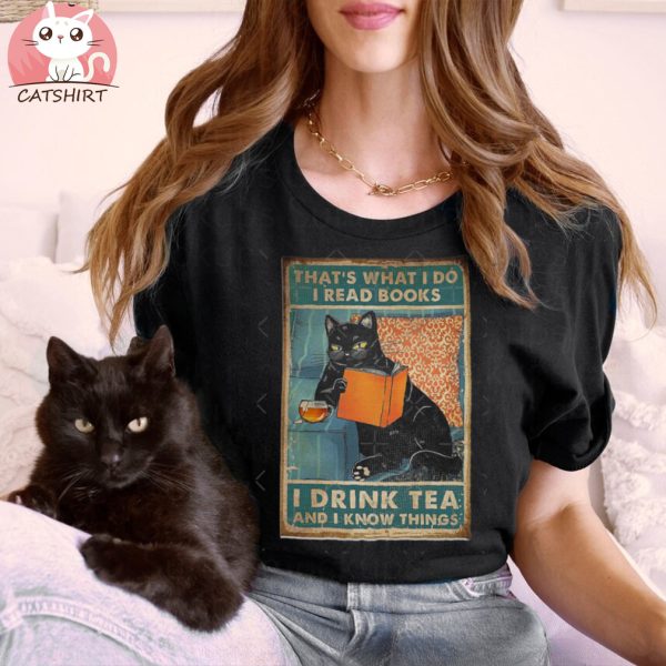 That's What I do I Read Books I Drink Tea and I Know Things Essential T Shirt