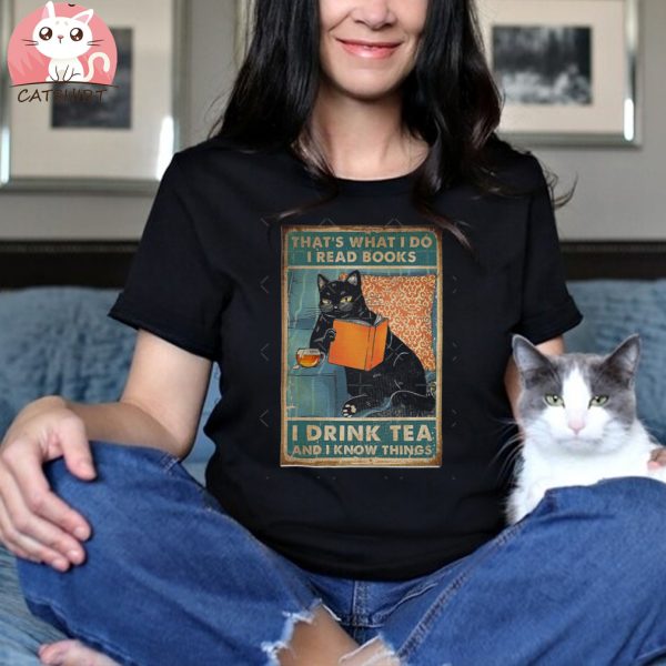 That's What I do I Read Books I Drink Tea and I Know Things Essential T Shirt