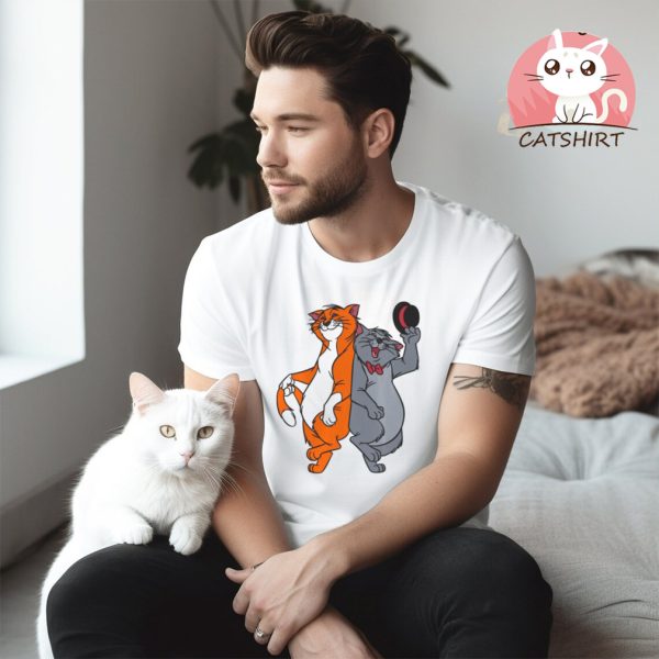 The Aristocats Band Best Friends O’Malley And Scat Cat Shirt