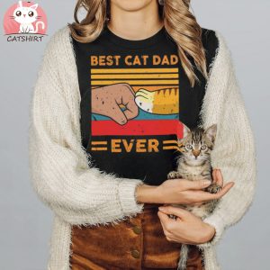 The Best Cat Dad Ever Men T Shirt