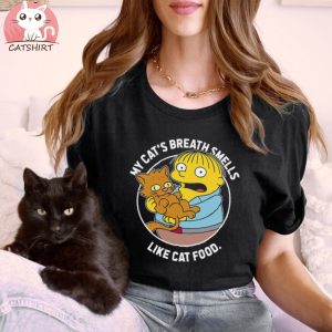 The Simpsons Ralph My Cat's Breath Smells Like Cat Food T Shirt