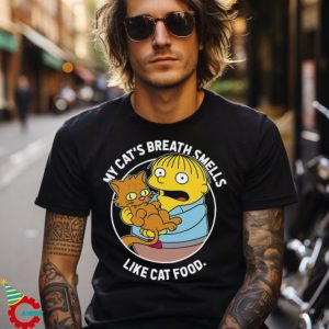 The Simpsons Ralph My Cat's Breath Smells Like Cat Food T Shirt