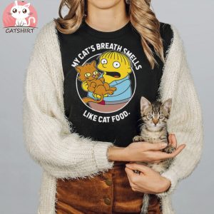 The Simpsons Ralph My Cat's Breath Smells Like Cat Food T Shirt