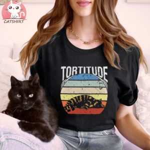 Tortitude Torti Tortoiseshell Cat Kitten Pet Owner Mom Dad Unisex T Shirt