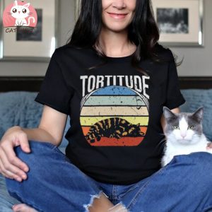 Tortitude Torti Tortoiseshell Cat Kitten Pet Owner Mom Dad Unisex T Shirt