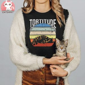 Tortitude Torti Tortoiseshell Cat Kitten Pet Owner Mom Dad Unisex T Shirt