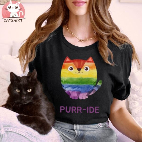 Tshirt for Cat Lovers, Pride T shirt