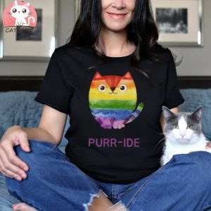 Tshirt for Cat Lovers, Pride T shirt