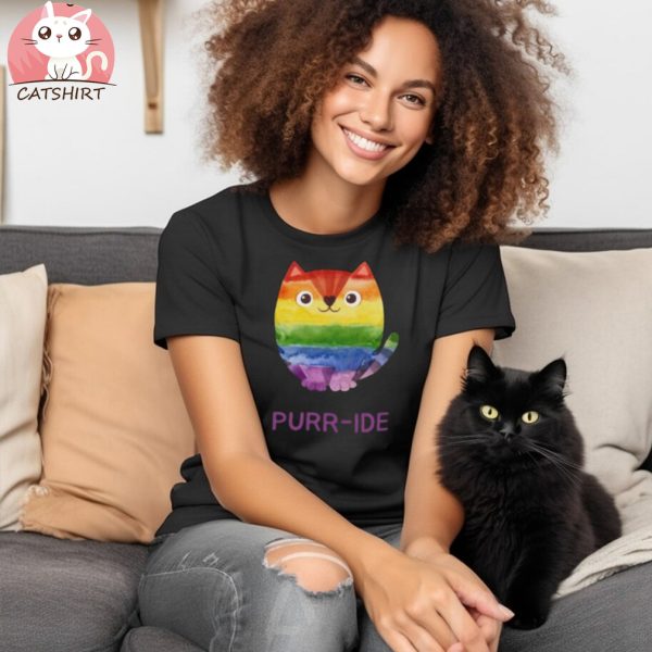 Tshirt for Cat Lovers, Pride T shirt