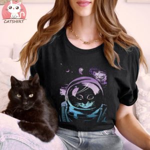 UNORTHODOX COLLECTIVE SPACE KITTEN MEN'S BLACK T SHIRT