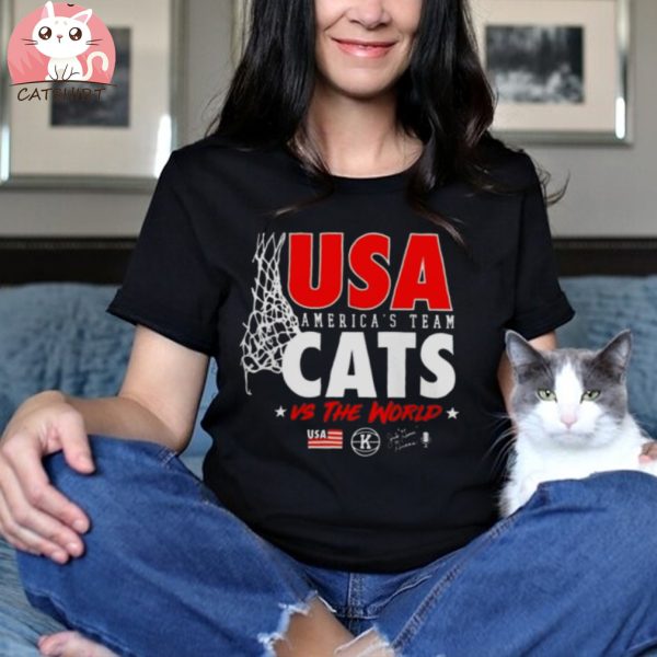 USA AMERICA’S TEAM CATS VS THE WORLD SHIRT