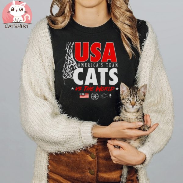 USA AMERICA’S TEAM CATS VS THE WORLD SHIRT