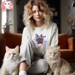 Ube Sorbet Yūbe Cat Halloween Beeteeshop Trending Unisex T Shirt