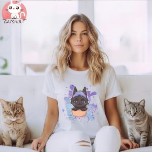 Ube Sorbet Yūbe Cat Halloween Beeteeshop Trending Unisex T Shirt