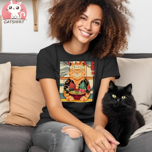 Vintage Kawaii Cat Shirt