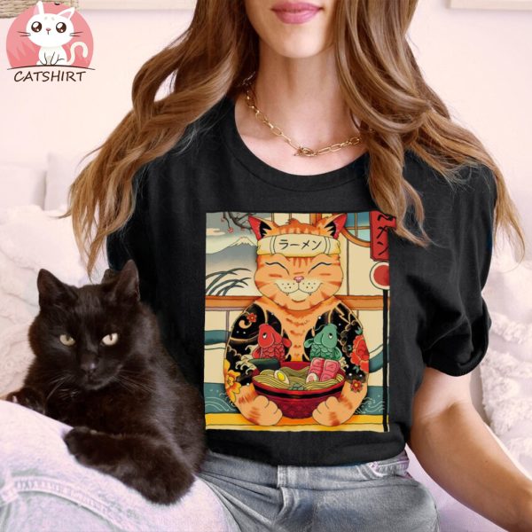 Vintage Kawaii Cat Shirt