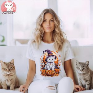 White Cat Halloween Essential T shirt