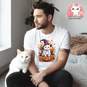 White Cat Halloween Essential T shirt