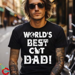 World's best cat dad shirt