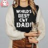 World's best cat dad shirts