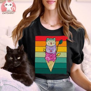 ce Cream Cats Cute T Shirt