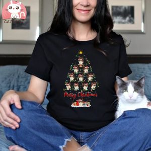 persian cat christmas sweater