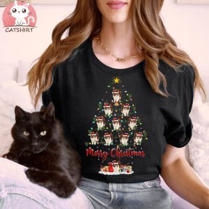 persian cat christmas sweater