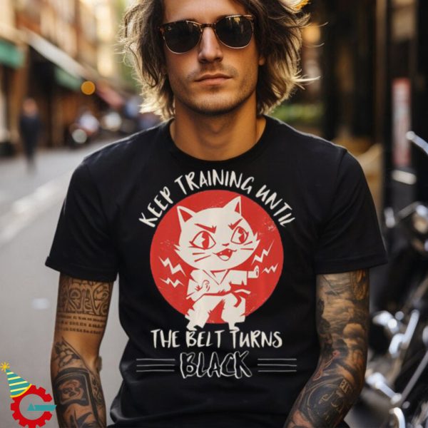 Awesome Karate Apparel Karate Quote Clothes Cats Organic cotton T shirt