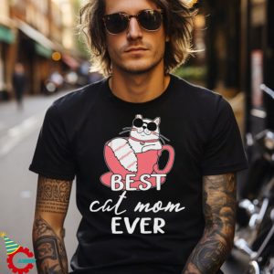 Best Cat Mom Ever Mothers Day Mom Cat Shirt