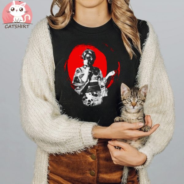 Cat Woman in Japanese Kimono T Shirt