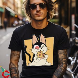 Cutee Cat Riding Pizza Shirt