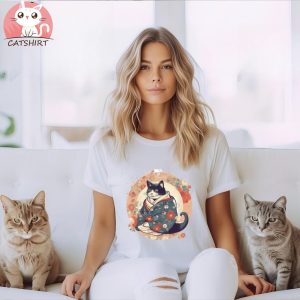 Cat in a Kimono T Shirt