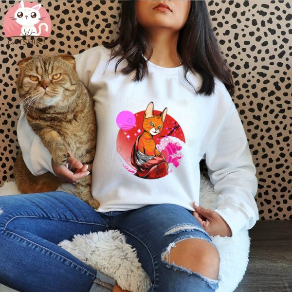 Geisha Cat T Shirt