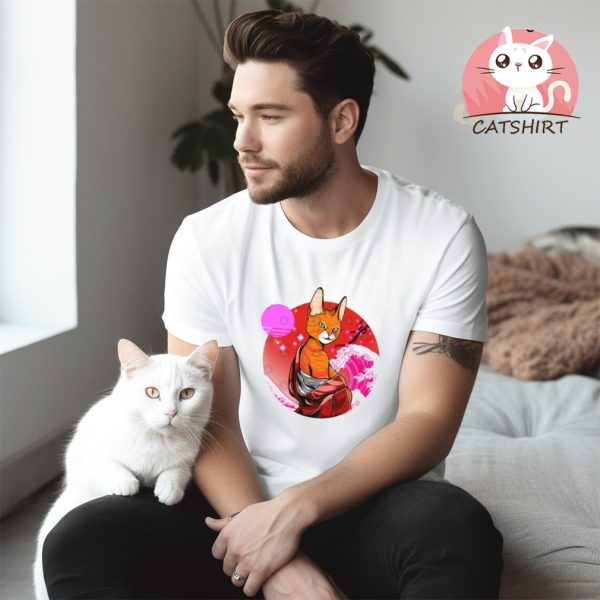 Geisha Cat T Shirt