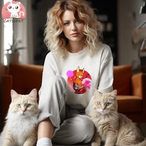 Geisha Cat T Shirt