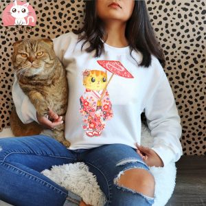 Kimono Cat T Shirt