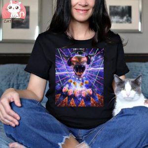 Laser Eyes Space Galaxy Hairless Sphynx Cat Shirt