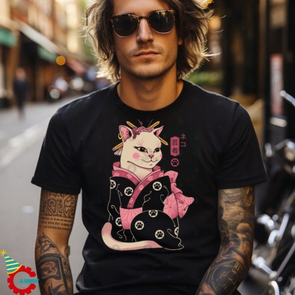 Neko Geisha T Shirt