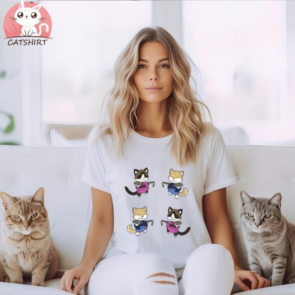 Neko and Inu Noodles T Shirt