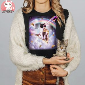 Outer Space Pizza Cat shirt