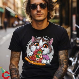 Outer Space Pizza Cats shirt