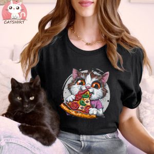 Outer Space Pizza Cats shirt